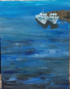 Deux petits bateaux côtiers - MT