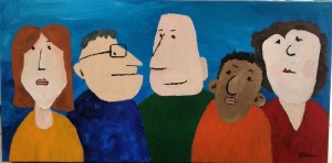 Groupe de personnes - Michel Thériault