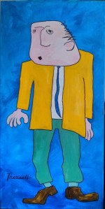 Homme au veston jaune -Michel Thériault