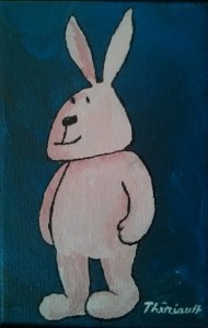 Lapin rose - Michel Thériault