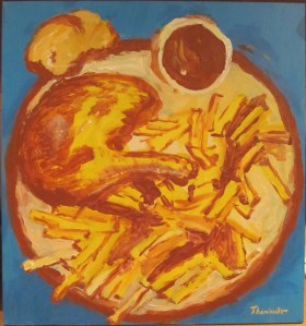 Poulet et frites -MichelThériault