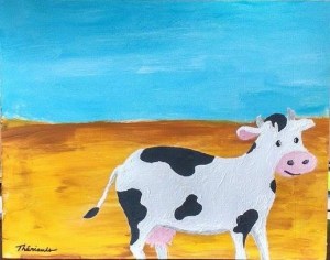 Vache joyeuse - M.Thériault