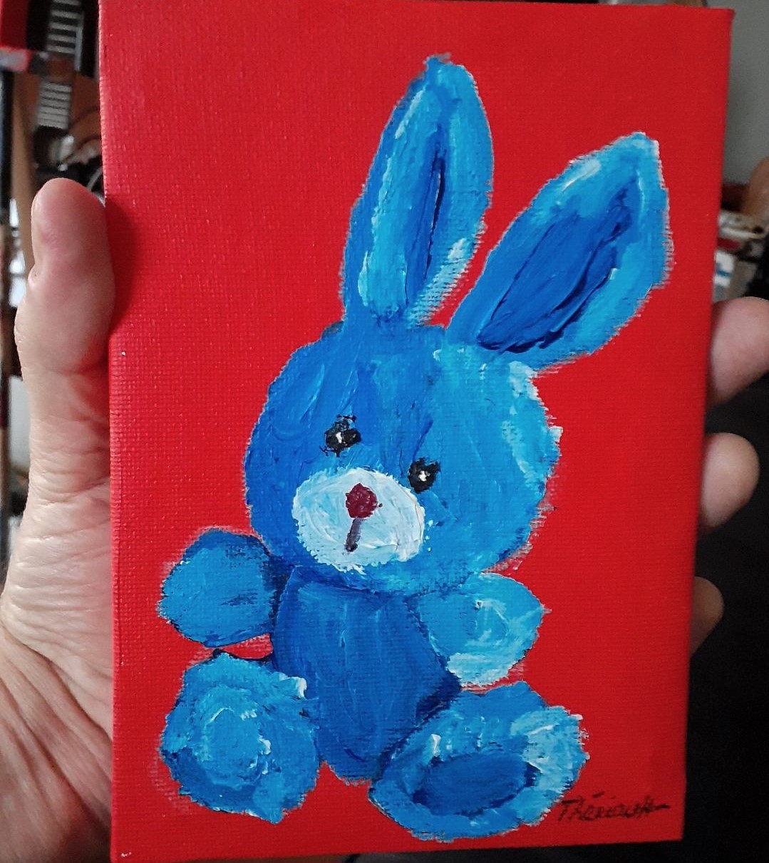 Petit lapin bleu - MT