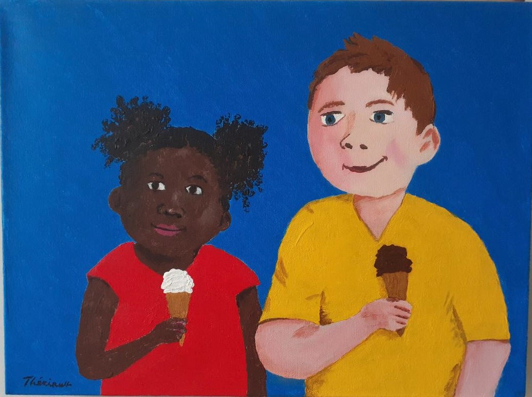 Cornets vanille et chocolat -Michel Thériault