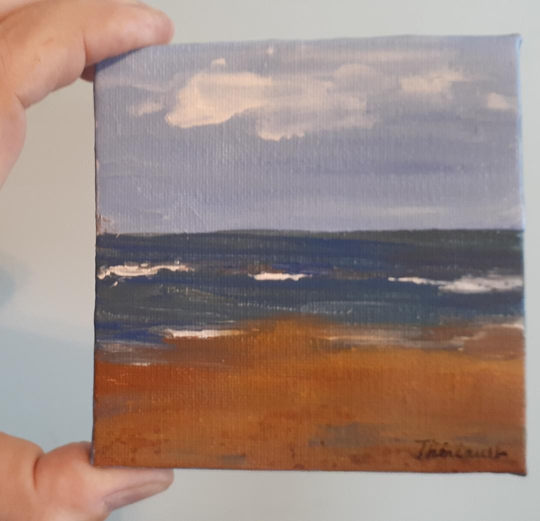 Plage en Acadie -Michel Thériault