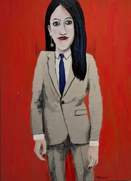 Veston-cravate -Michel Thériault