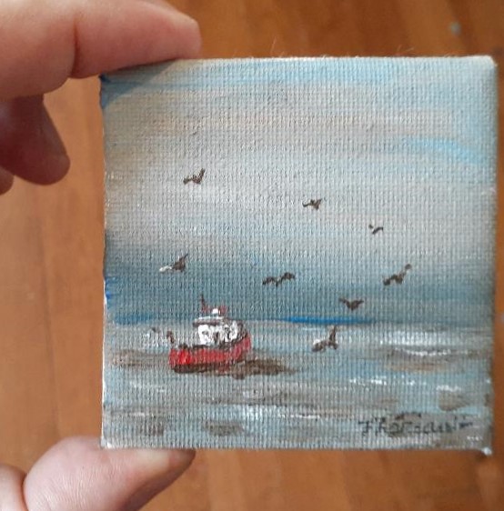 Matin de pêche -MThériault