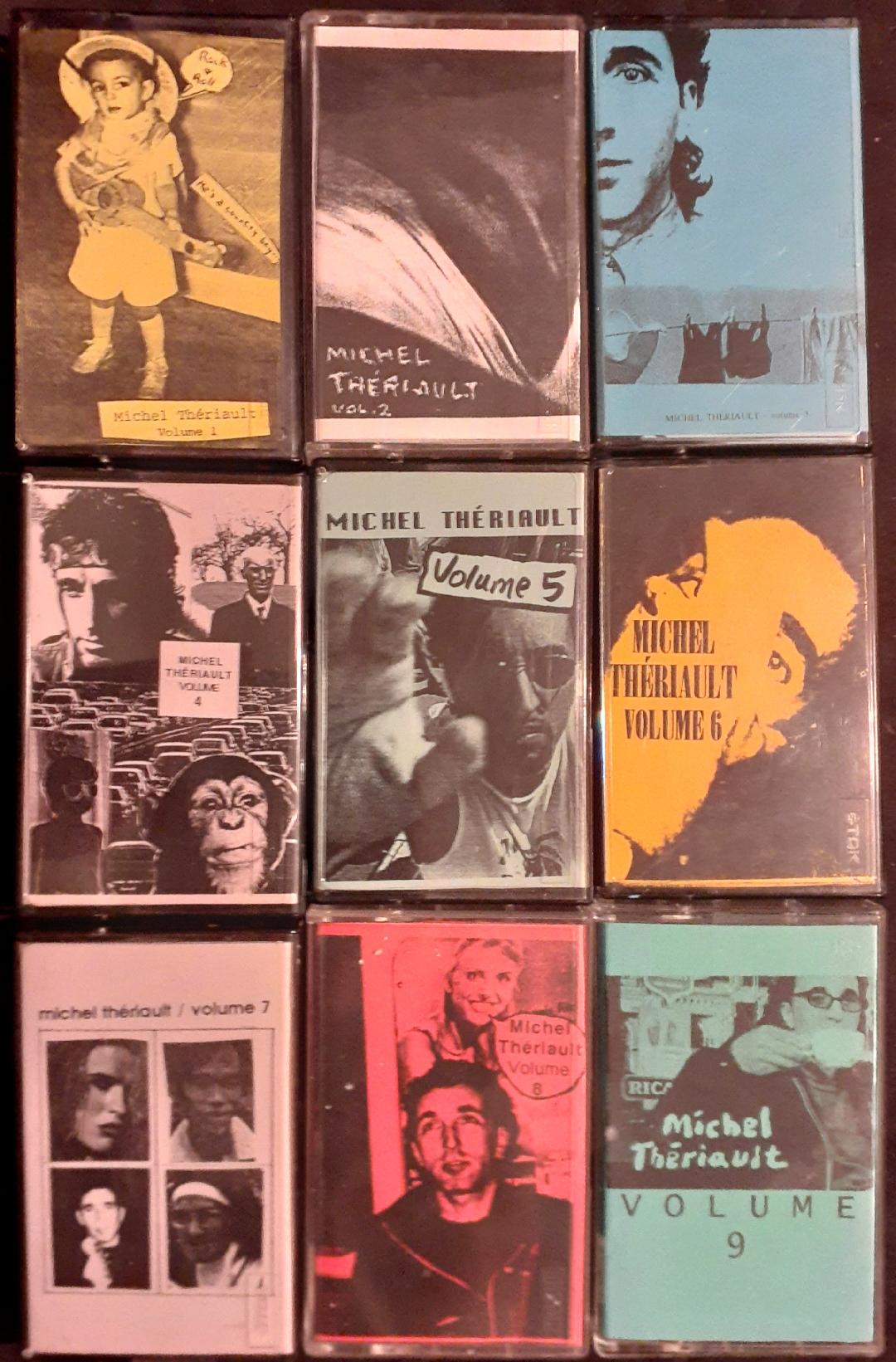 cassettes VOLUMES 1 à 9